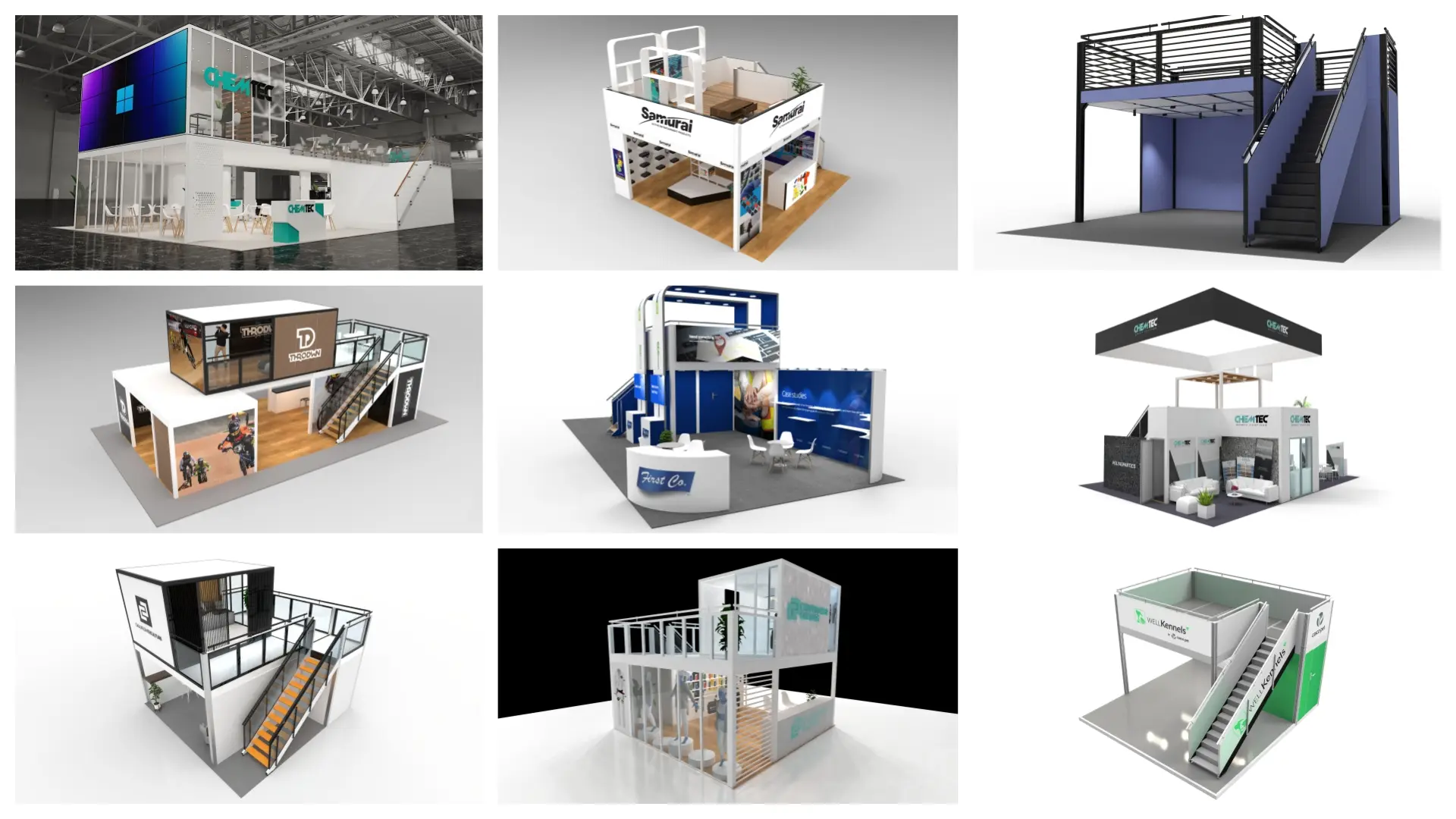 Double Deck Exhibition Booths: Why a Two-Story Booth Is a Game-Changer for B2B Trade Shows