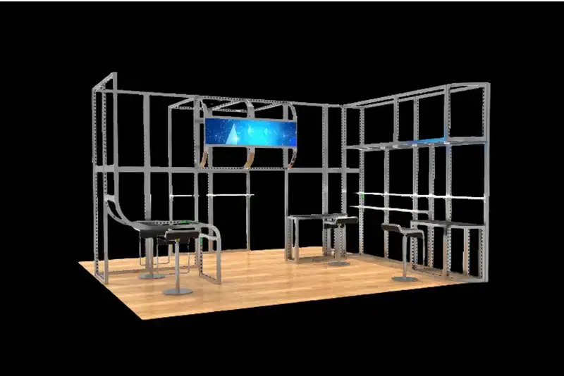 Choosing the Best Portable Modular Trade Show Displays from China’s Leading Custom Booths Manufacturers